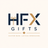 HFX Gifts logo — Custom Made. Lasting Impressions.